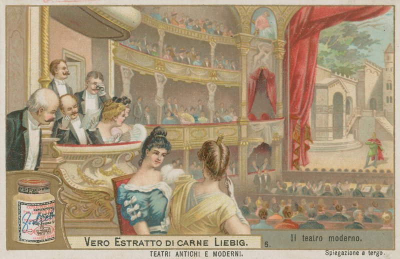 Den moderna teatern (ca 1900) av European School