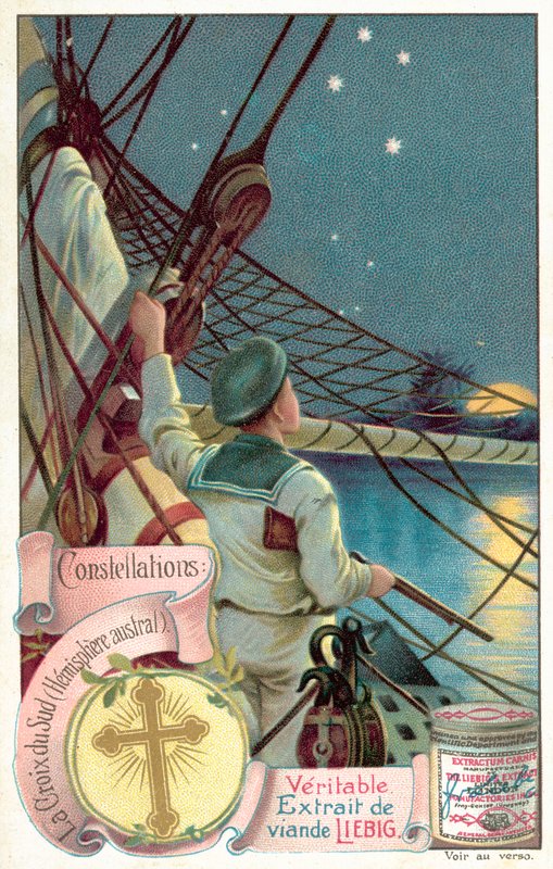 Södra korset (chromolitho) av European School