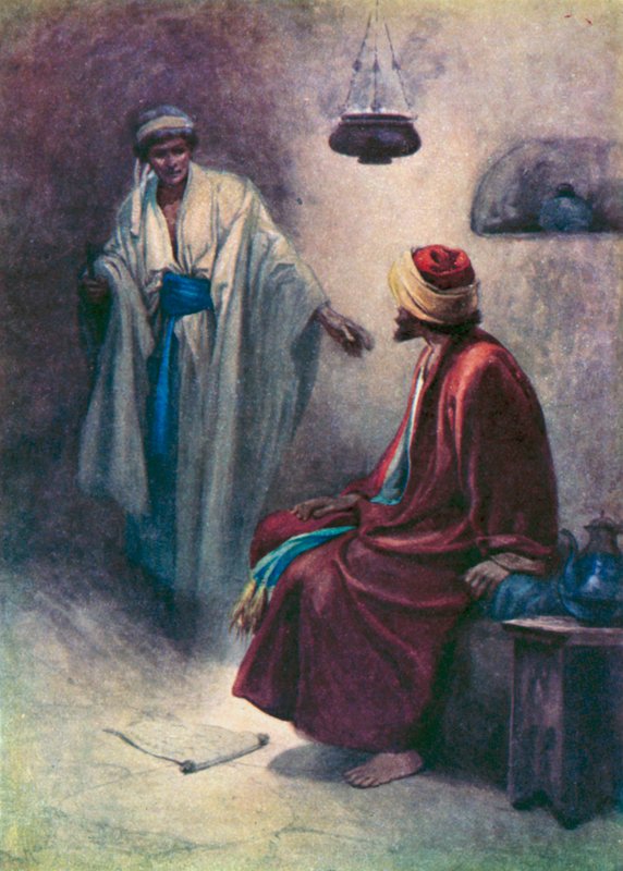 Pauls dröm (färg litho) av Evelyn Stuart Hardy