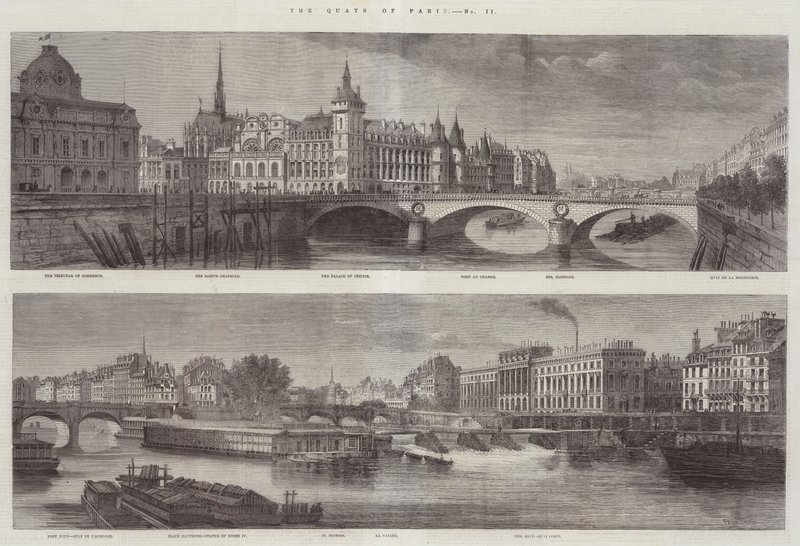Kajerna i Paris av Felix Thorigny