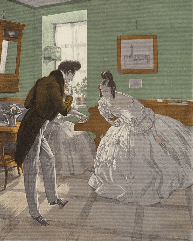 Aufforderung zum Tanz  av Ferdinand von Reznicek