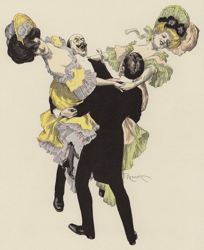 Fasching  av Ferdinand von Reznicek