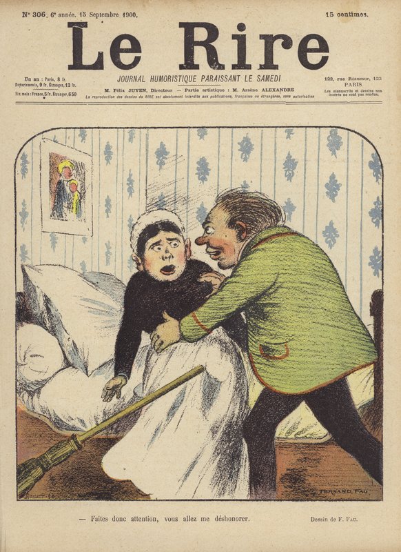 Illustration för Le Rire av Fernand Fau