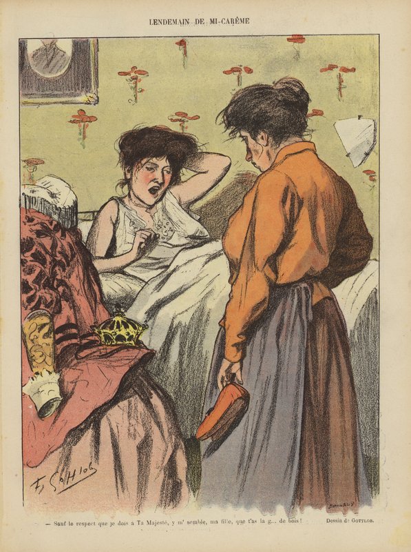 Illustration för Le Rire av Fernand Louis Gottlob
