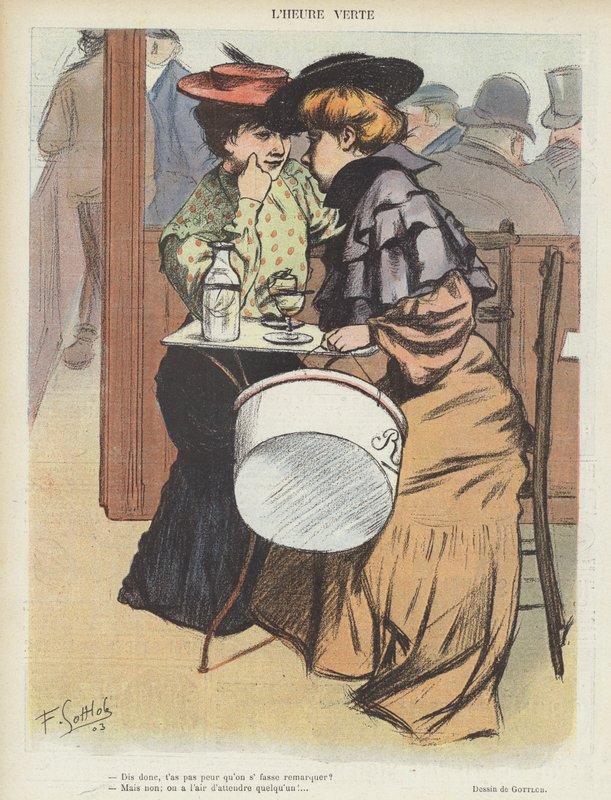 Illustration för Le Rire av Fernand Louis Gottlob
