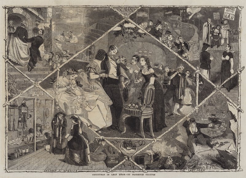 Jul under skottår av Florence Claxton