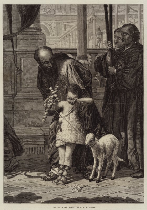 Johannesdagen, Venedig av Francis William Topham