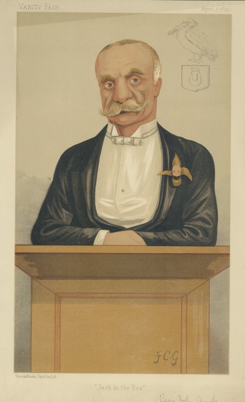 Bernard John Angle av Francis Carruthers Gould