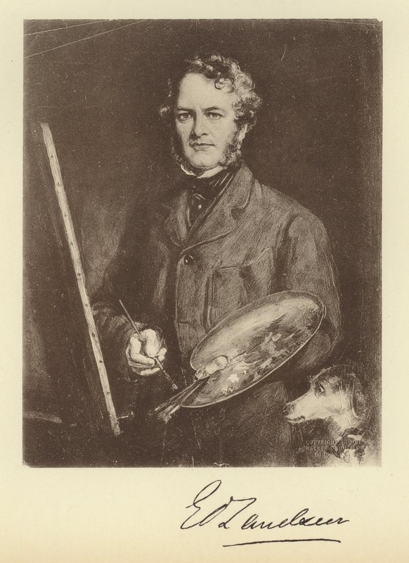 Sir Edwin Landseer (bilden) av Francis Grant