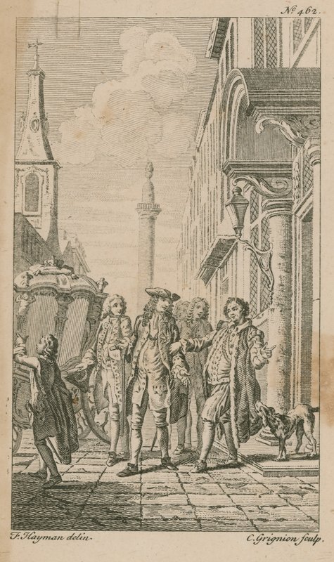 Guildhall Yard, London av Francis Hayman