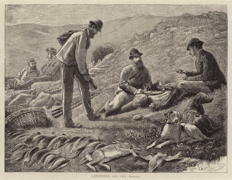 Lunch på morerna av Francis Wilfred Lawson