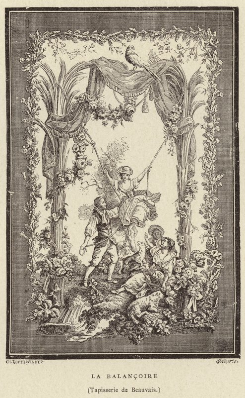 Gungan av Francois (after) Boucher