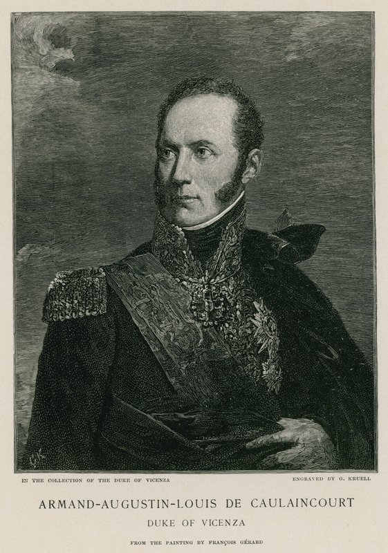 Armand-Augustin-Louis de Caulaincourt av Francois Pascal Simon Gerard