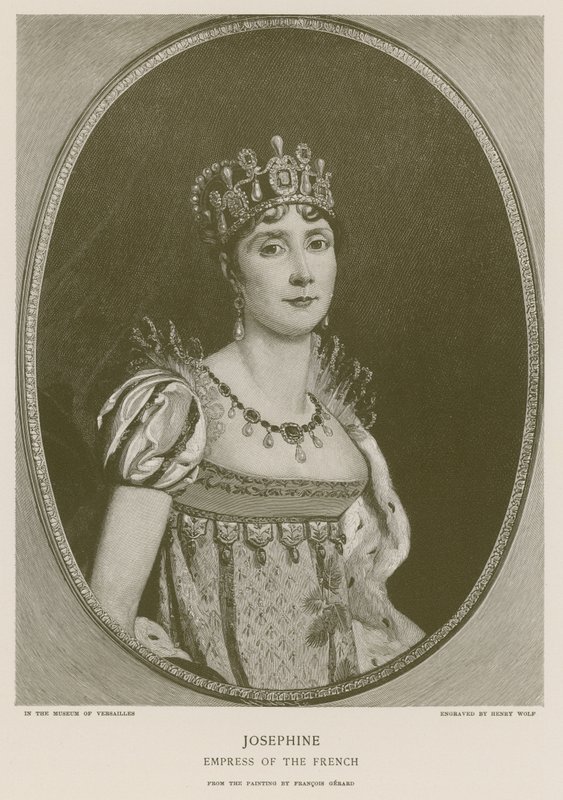 Josephine, Frankrikes kejsarinna av Francois Pascal Simon Gerard