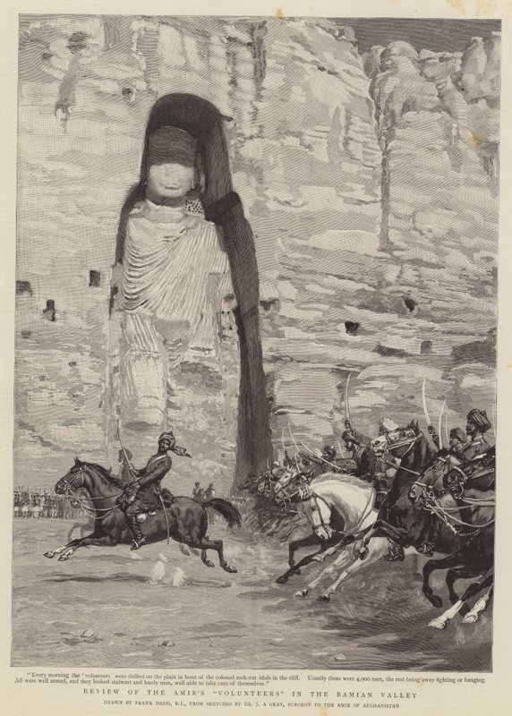 Genomgång av Amirs volontärer i Bamian Valley av Frank Dadd