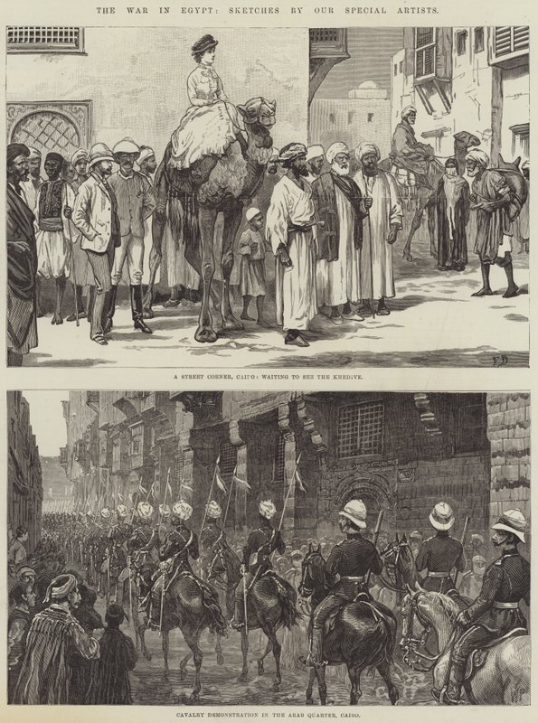 Kriget i Egypten av Frank Dadd