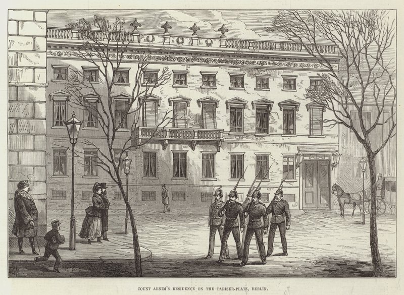 Greve Arnims residens på Pariser-Platz, Berlin av Frank Watkins