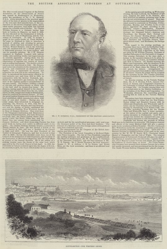 British Association Congress i Southampton av Frank Watkins