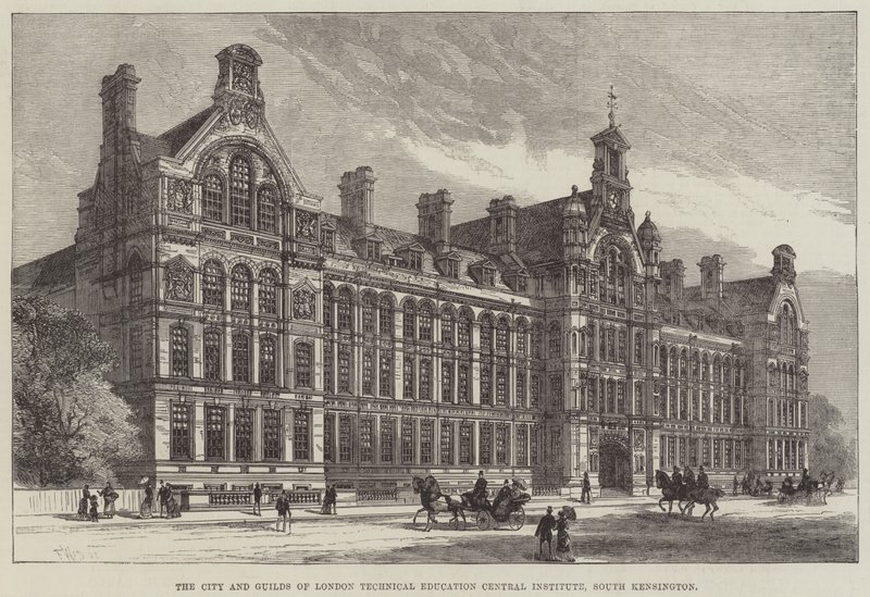 City and Guilds of London Technical Education Central Institute, South Kensington av Frank Watkins