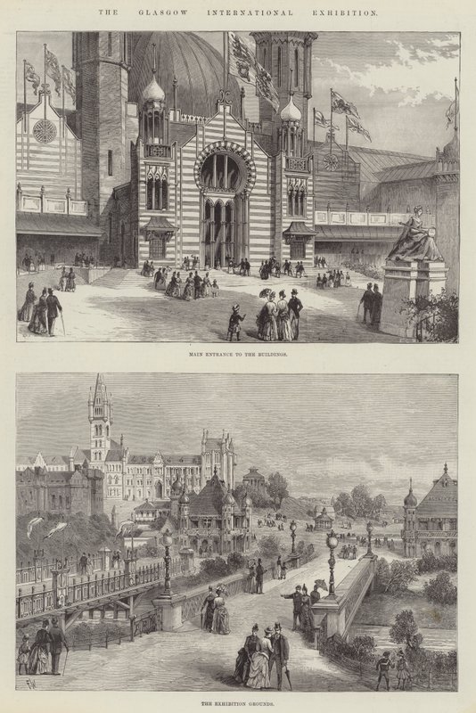 Den internationella utställningen i Glasgow av Frank Watkins