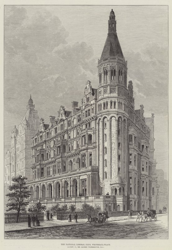 National Liberal Club, Whitehall-Place av Frank Watkins