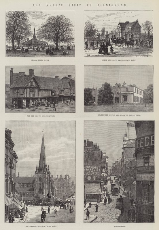 Drottningens besök i Birmingham av Frank Watkins
