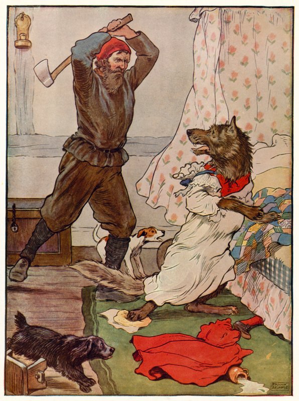 Lilla Rödluvan av Frank Adams