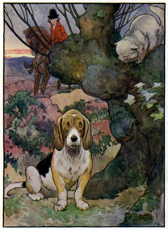 Tre Jolly Huntsmen av Frank Adams
