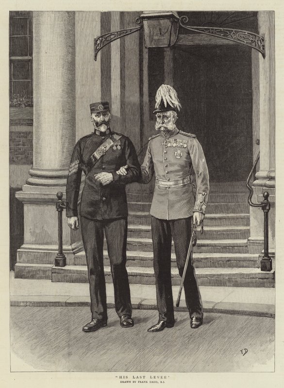 Hans sista Levee av Frank Dadd