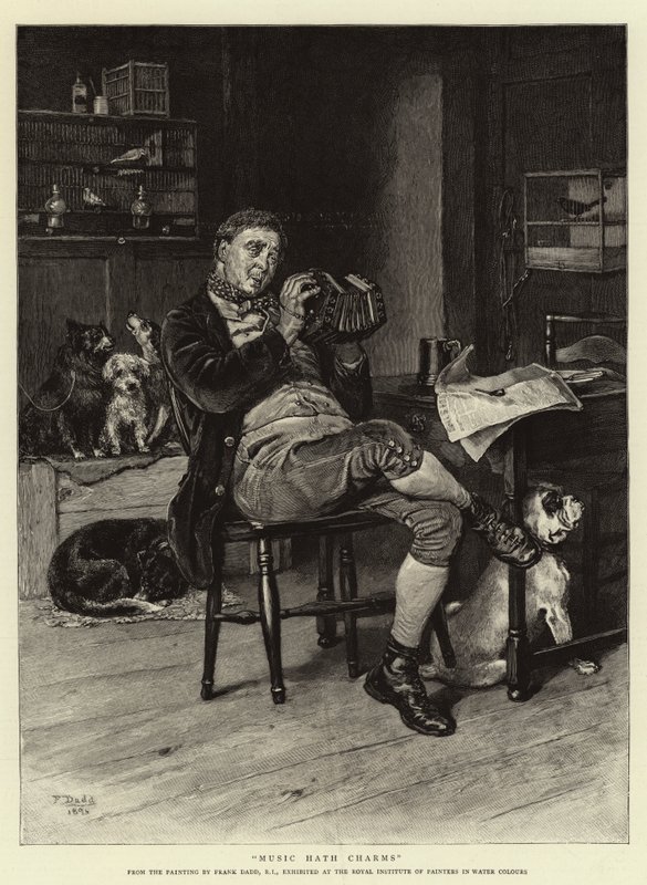 Musik har charm av Frank Dadd