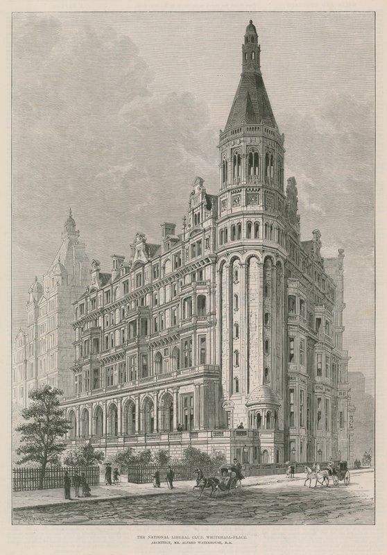 National Liberal Club, Whitehall Place av Frank Watkins