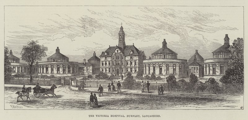 The Victoria Hospital, Burnley, Lancashire av Frank Watkins