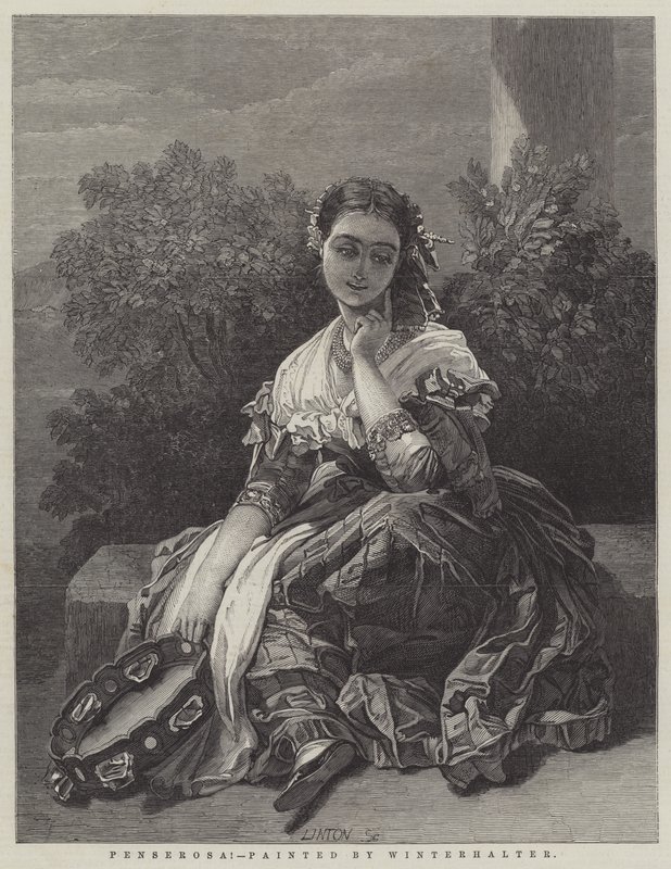 Penserosa! av Franz Xaver Winterhalter