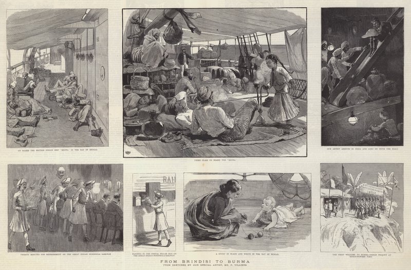 Från Brindisi till Burma av Frederic Villiers