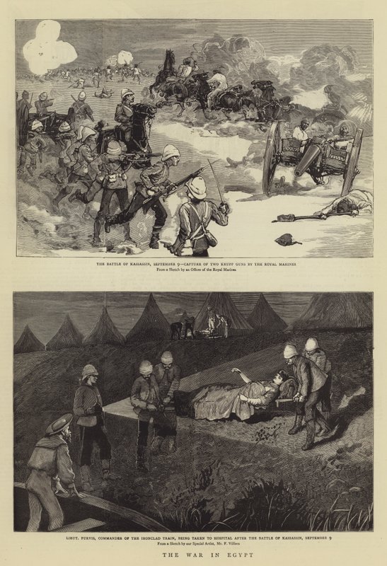 Kriget i Egypten av Frederic Villiers