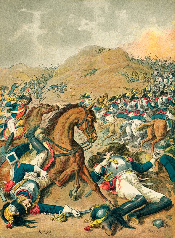 Slaget ved Moskvas svenske av Frederic Theodore Lix