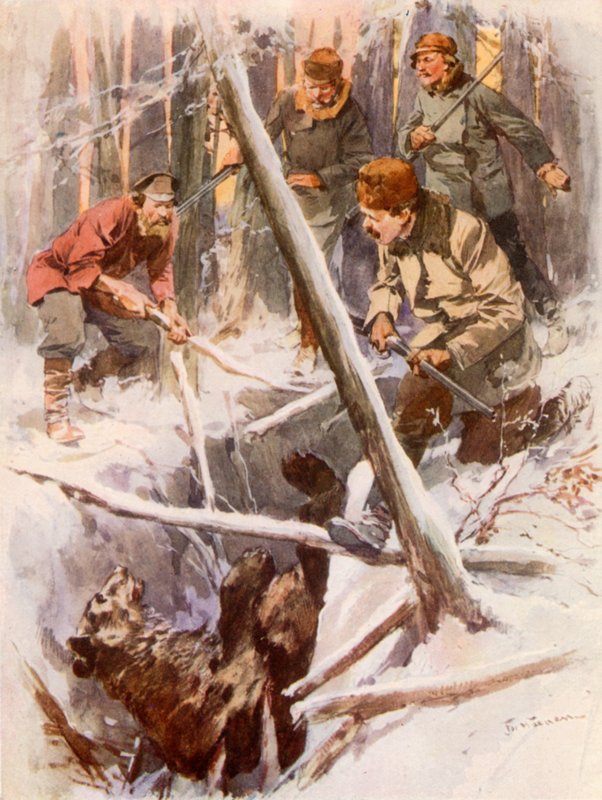 En björnfälla av Frederic de Haenen