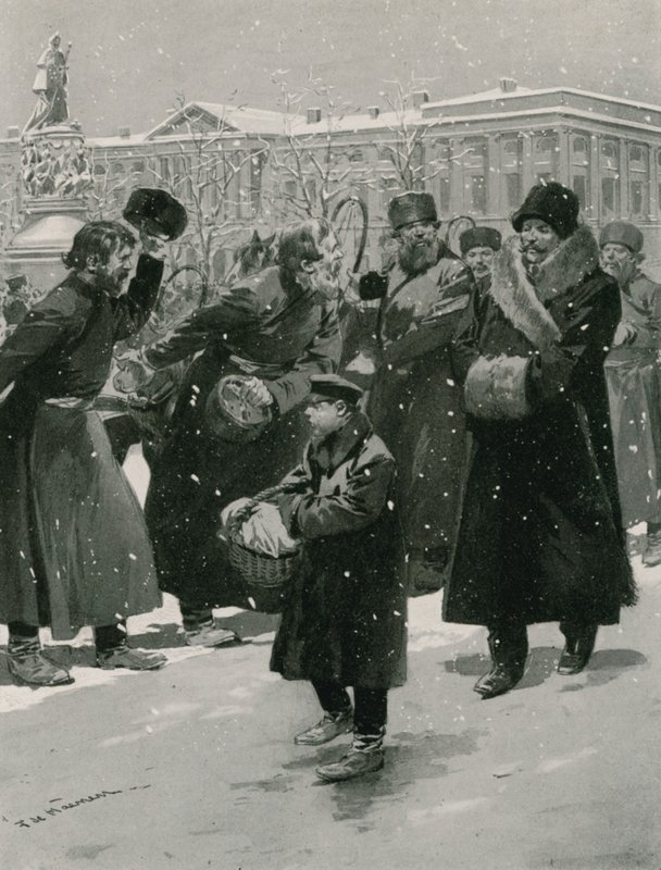 Tränare från Nevsky Prospect av Frederic de Haenen