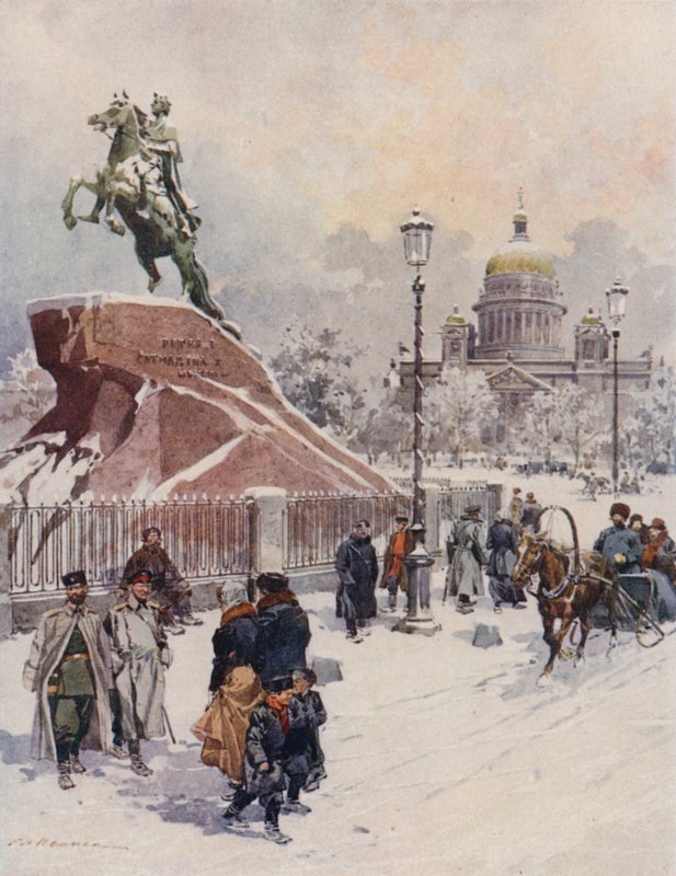 Monument över Peter I av Frederic de Haenen