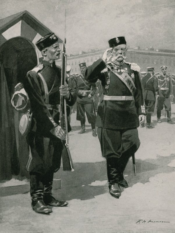 Officer och Sentinel av Frederic de Haenen