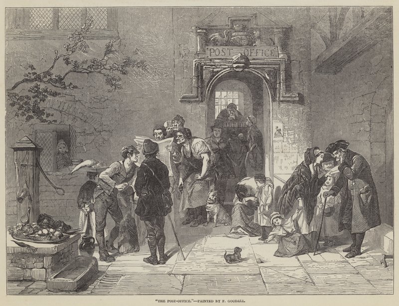 Postkontoret av Frederick Goodall