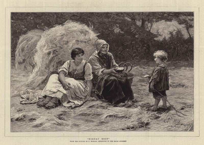 Middagsvila av Frederick Morgan