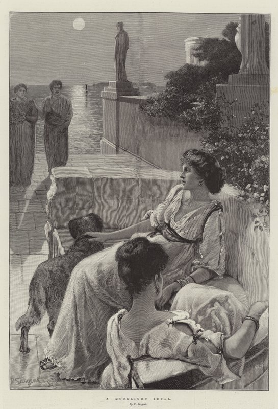 En månskensidyll av Frederick Sargent