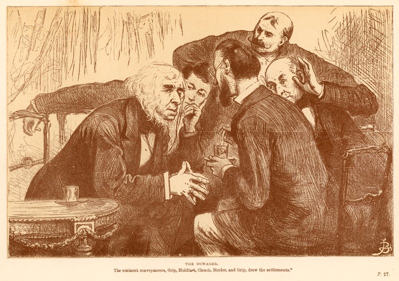 Änkemannen av Frederick Barnard