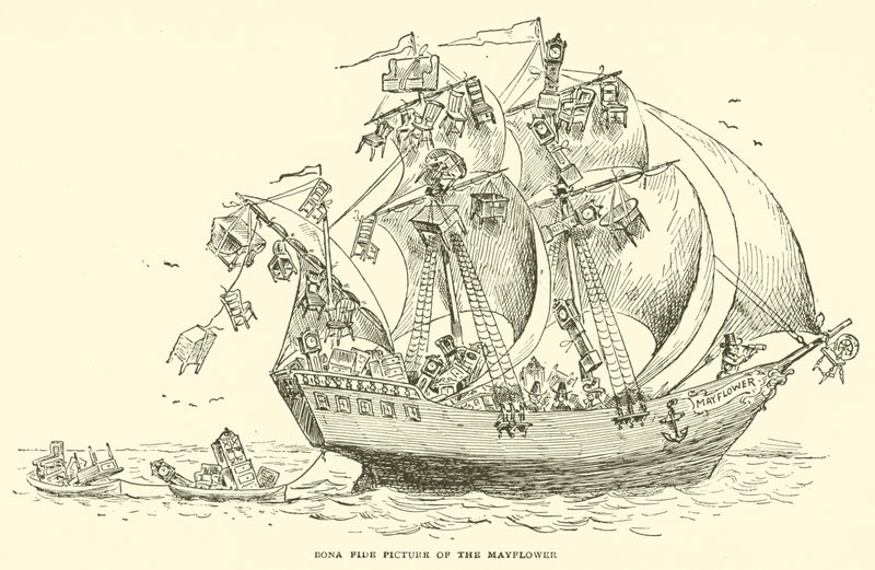 Bona fide bild av majblomman av Frederick Burr Opper