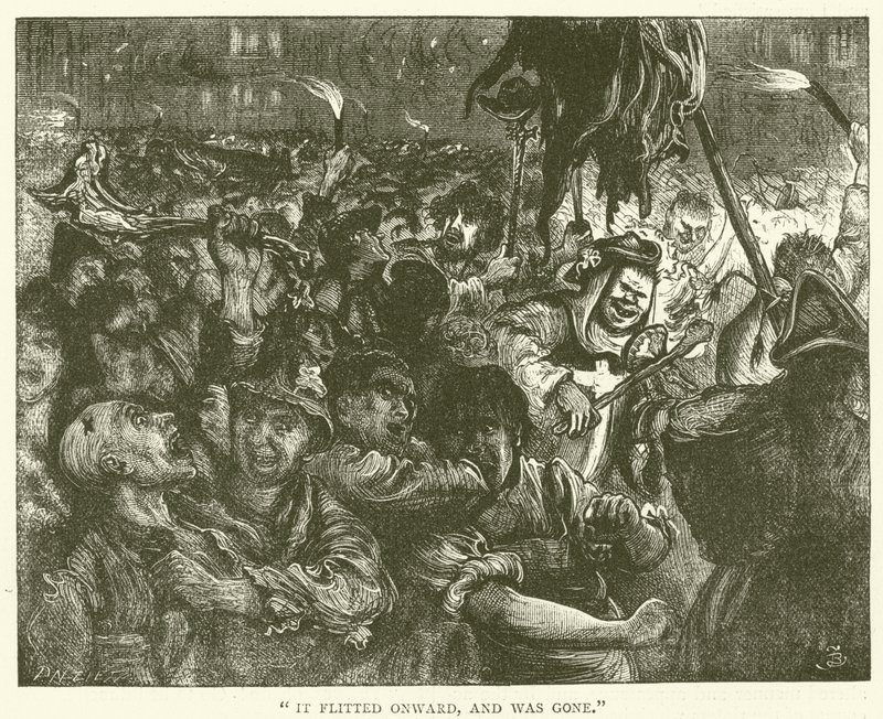 Illustration för Barnaby Rudge av Frederick L. Bernard