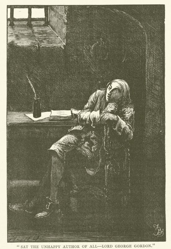 Illustration för Barnaby Rudge av Frederick L. Bernard