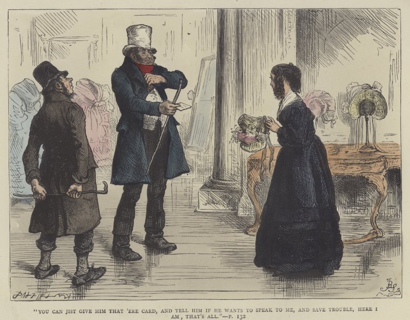 Illustration för Nicholas Nickleby av Frederick L. Bernard
