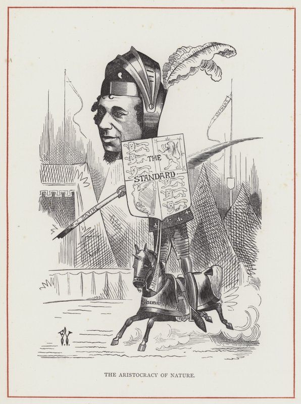 Benjamin Disraeli av Frederick Waddy