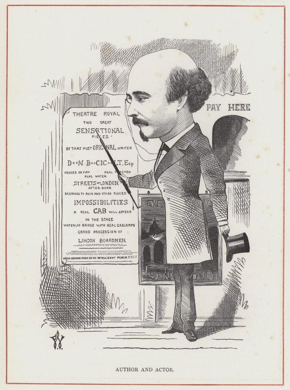 Dion Boucicault av Frederick Waddy